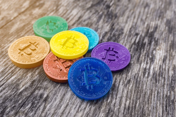 shield with digital coins for crypto security